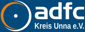 Bild vergrößern: ADFC-Logo_Kreis-Unna-eV_blau