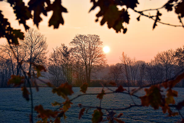 Sonnenaufgang Bönen Foto Anita Lehrke - Kreis Unna (3)