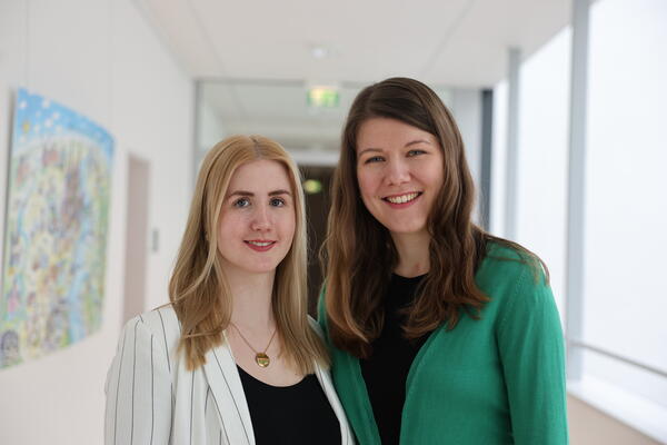 Carina Sichtermann (l.) und Julia von der Decken